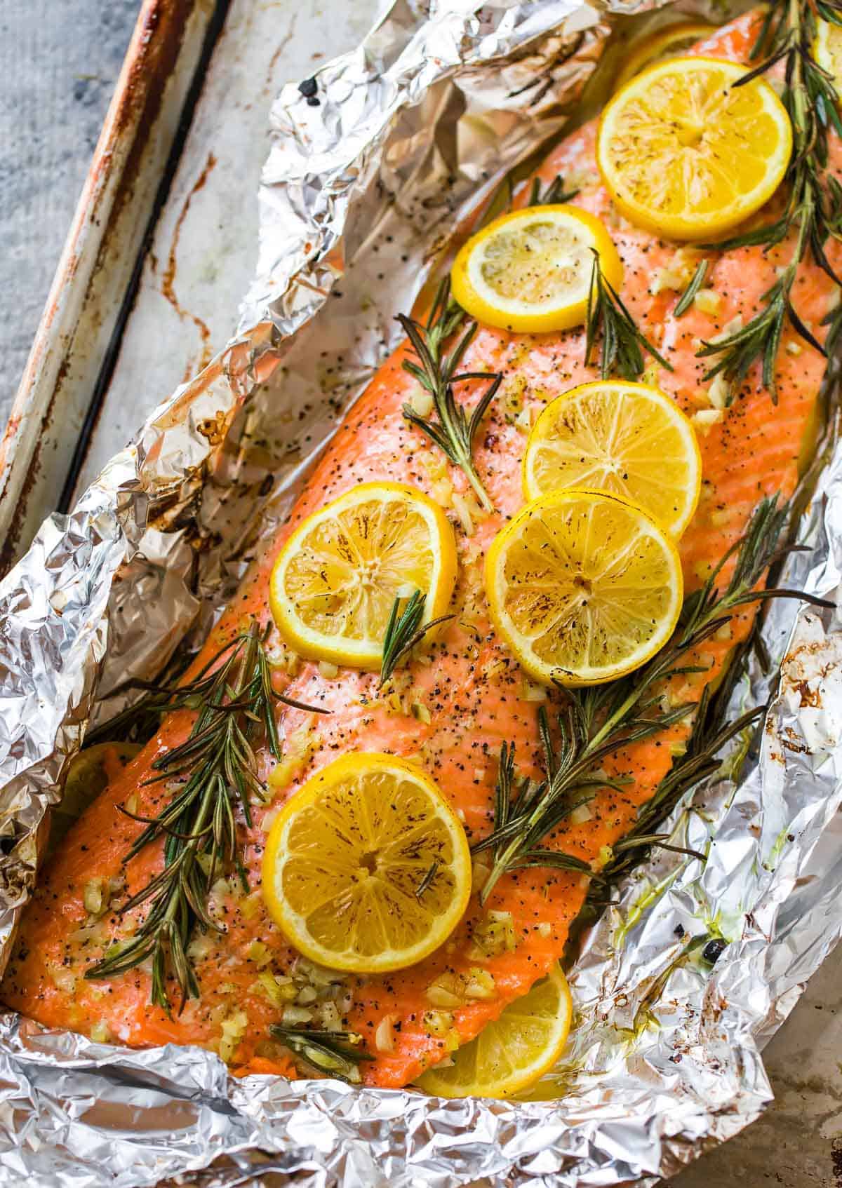 off the pike baked salmon!